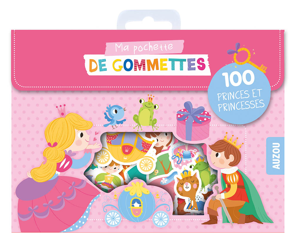 Ma Pochette De Gommettes -100 Gommettes P'tites Princesses