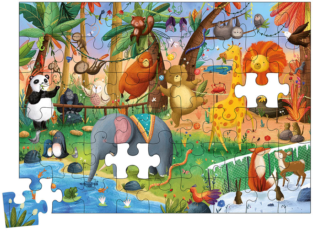 Mon Puzzle Zoo Magique (Coll. Boite Puzzle)