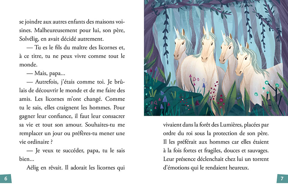 Le Maître Des Licornes - Tome 1 -  La Forêt Des Lumières