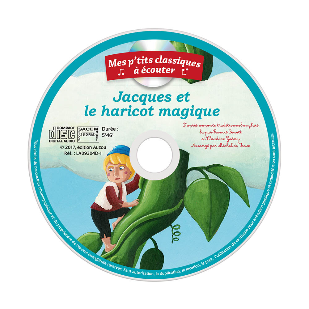 Jacques Et Le Haricot Magique + Cd  (Nouvelle Edition)