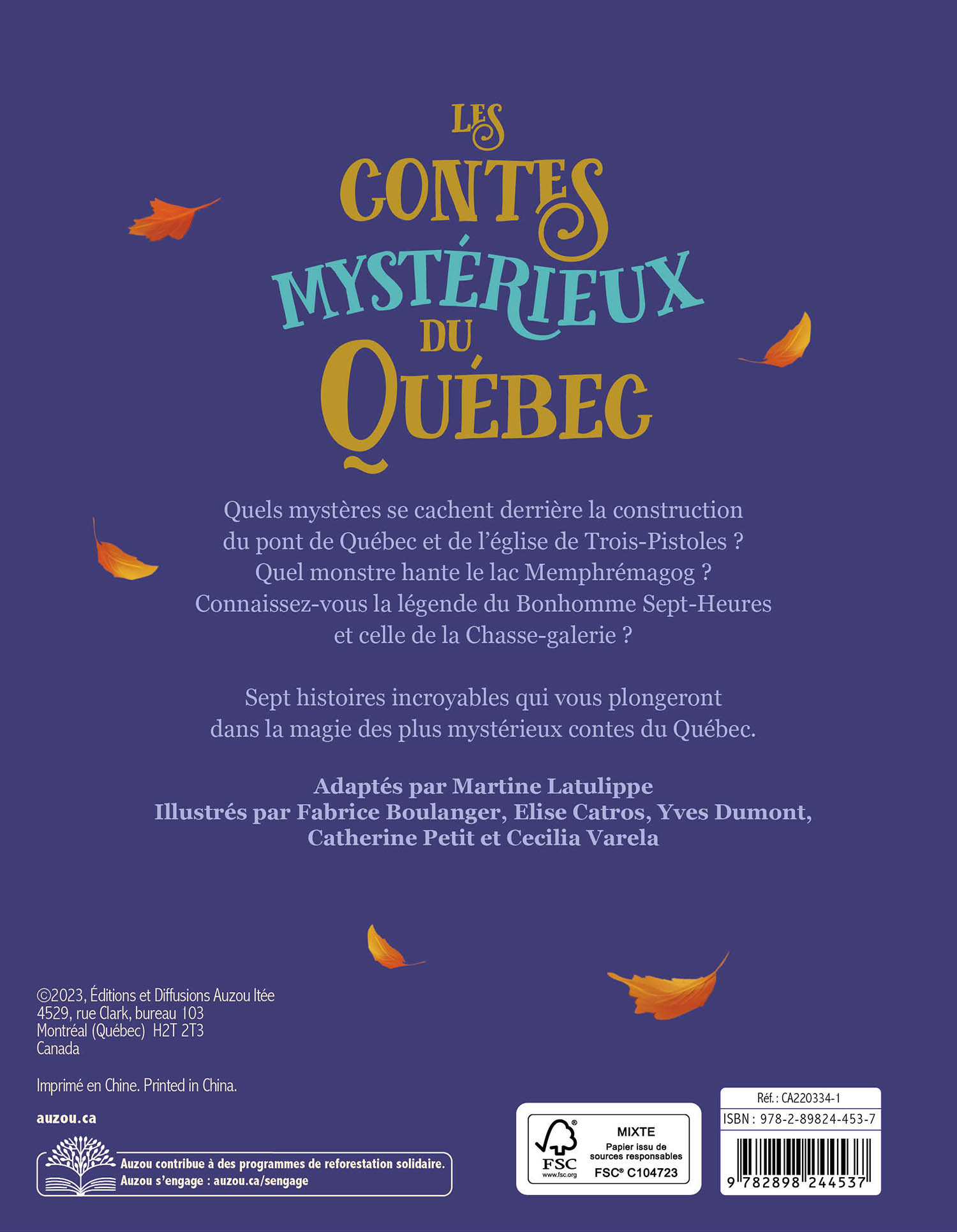 Les Contes Mysterieux Du Québec