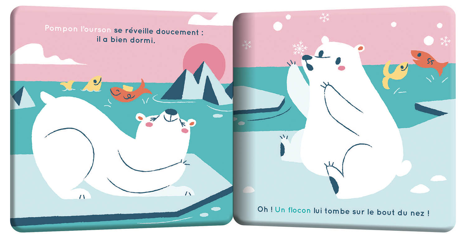 Mon Premier Livre De Bain - Pompon L'ourson (Valisette Carton)
