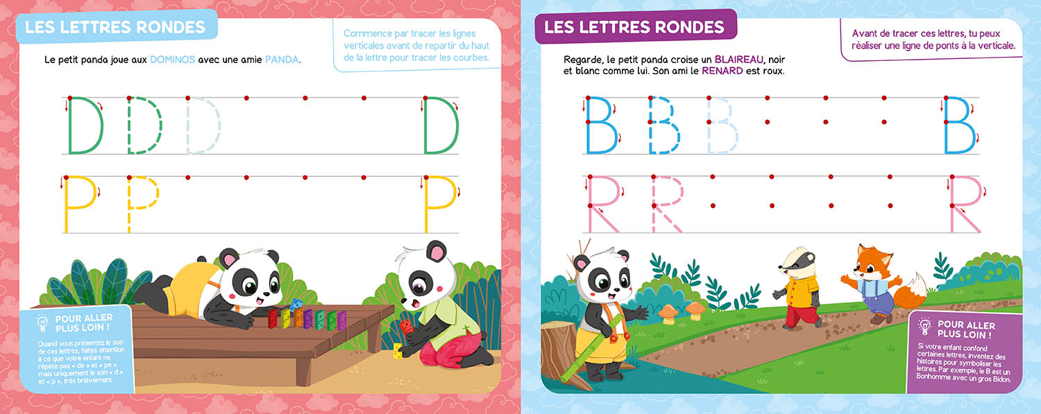 L'école Des Pandas - Mes Lettres Majuscules