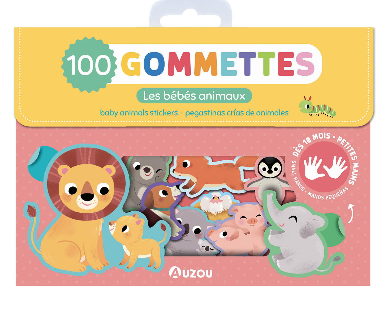 100 Gommettes - Les Bébés Animaux