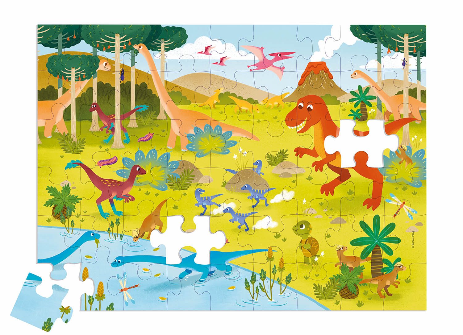 Mes Puzzles Dinosaures