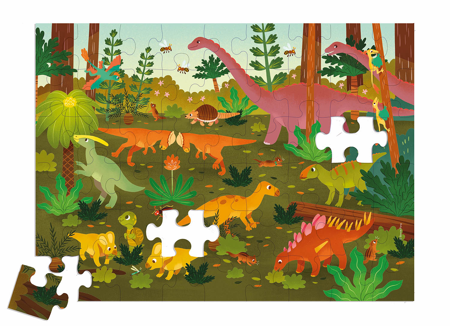 Mes Puzzles Dinosaures