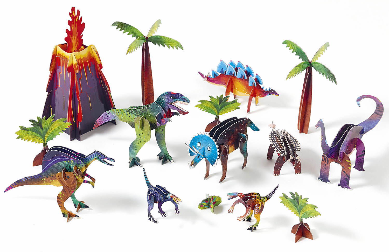 Mon Coffret D'artiste - Mes Dinosaures À Construire