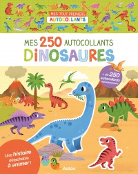 250 autocollants - Dinosaures