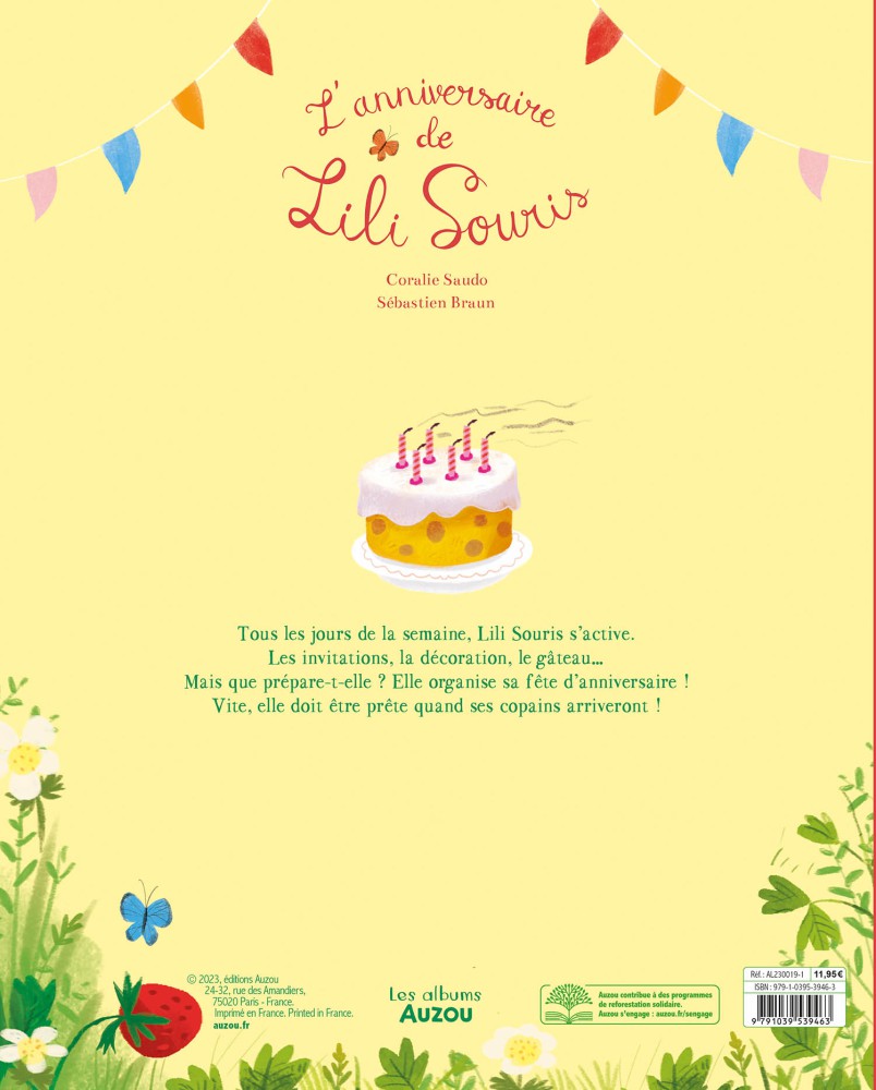Joyeux Anniversaire Lili Souris !