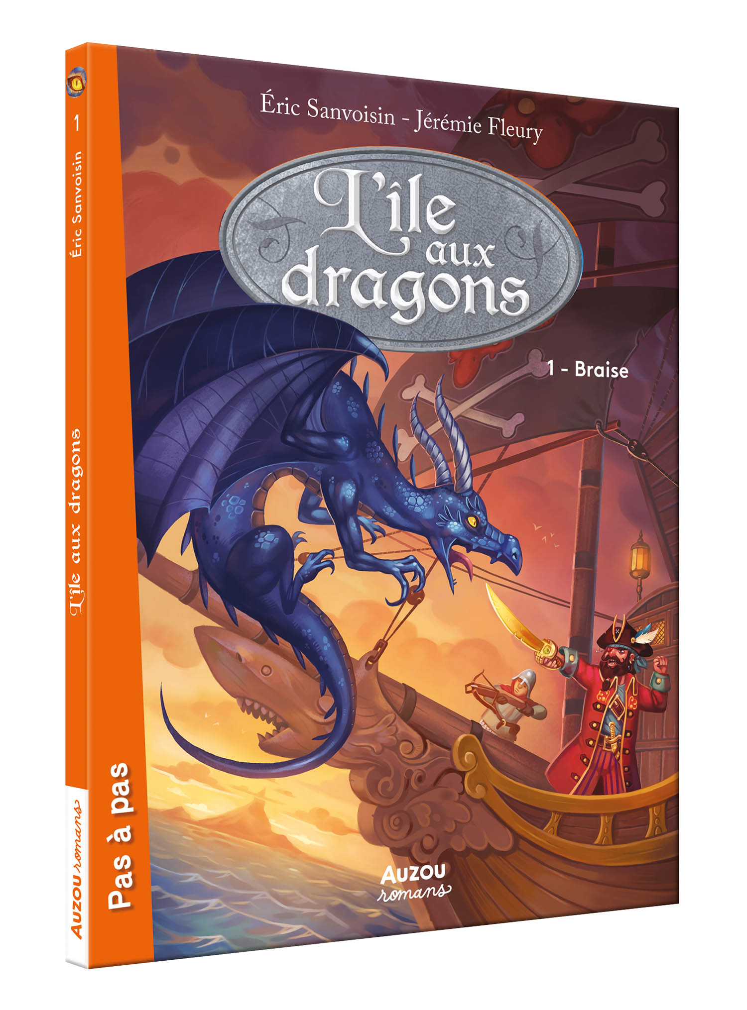 L'ile Aux Dragons - Braise (Coll. Pas A Pas)