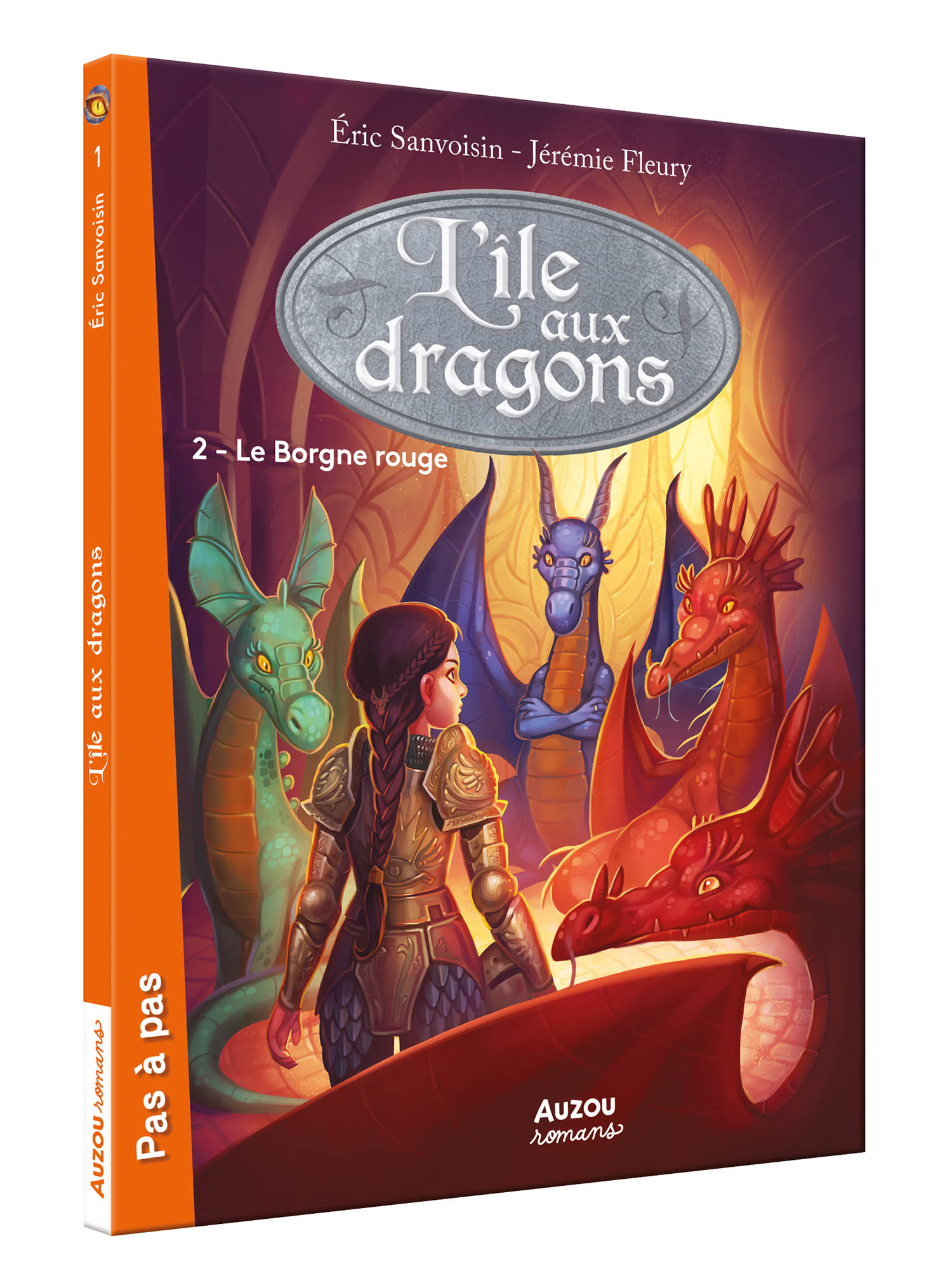 L'ile Aux Dragons Tome 2 Le Borgne Rouge (Coll. Pas A Pas)