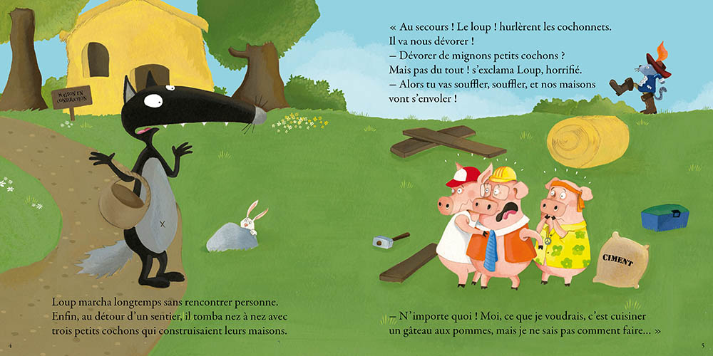 Le Loup Qui Decouvrait Le Pays Des Contes (Mes Ptits Albums)