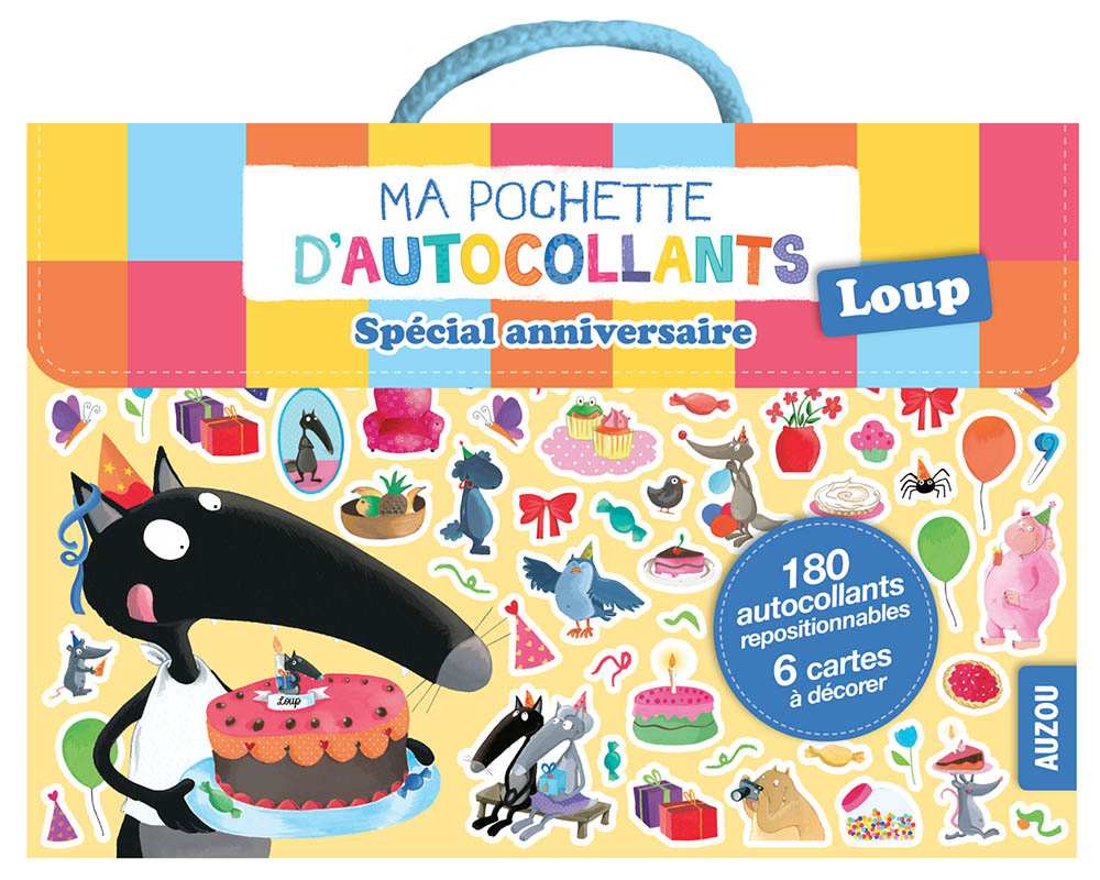 Ma Pochette D'autocollants Loup - Spécial Anniversaire (Coll. Ma Pochette D'arti