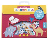 Ma pochette de gommettes - 100 gommettes bebes animaux