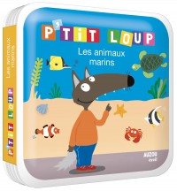 Les anmaux marins - Livre de bain P'tit Loup