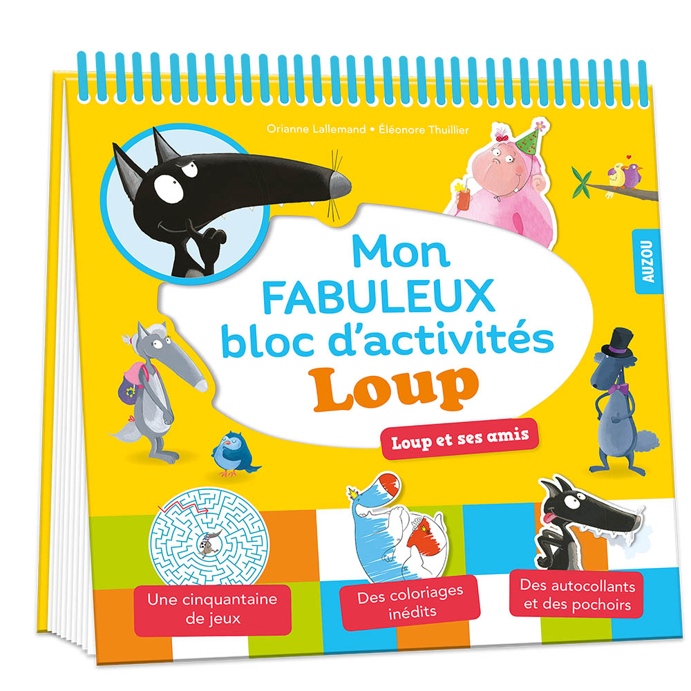 Mon Fabuleux Bloc D'activités Loup