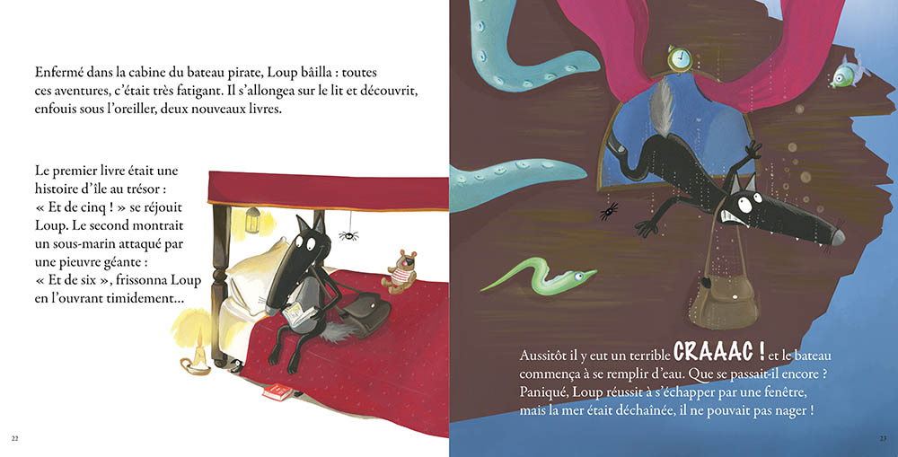 Le Loup Qui N'aimait Pas Lire (Grand Format)