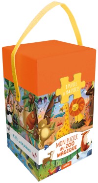 Mon puzzle zoo magique (coll. boite puzzle)