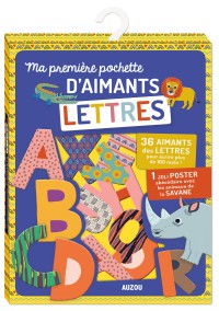 Ma premiere pochette d'aimants lettres