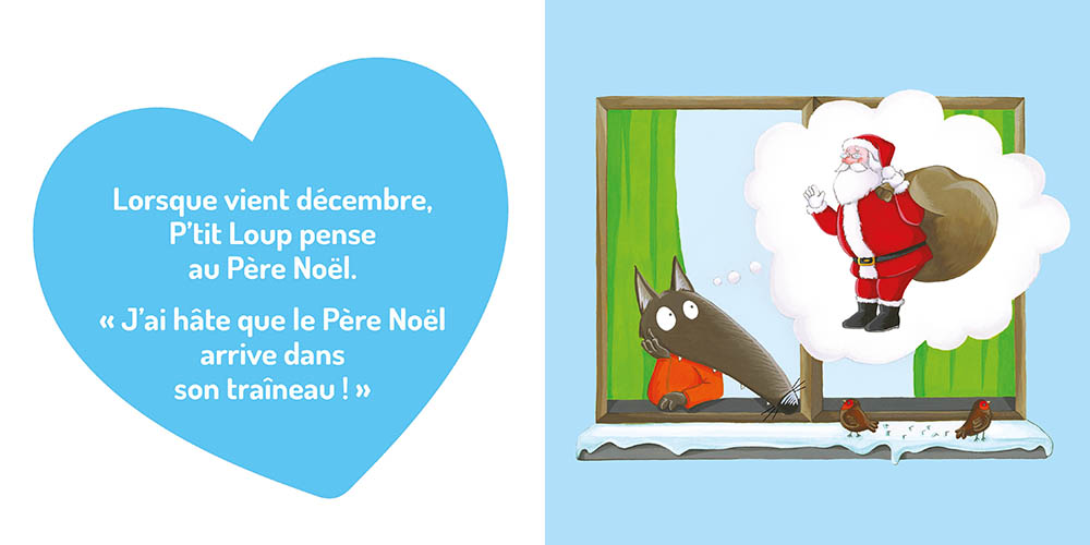 P'tit Loup Aime Le Père Noël