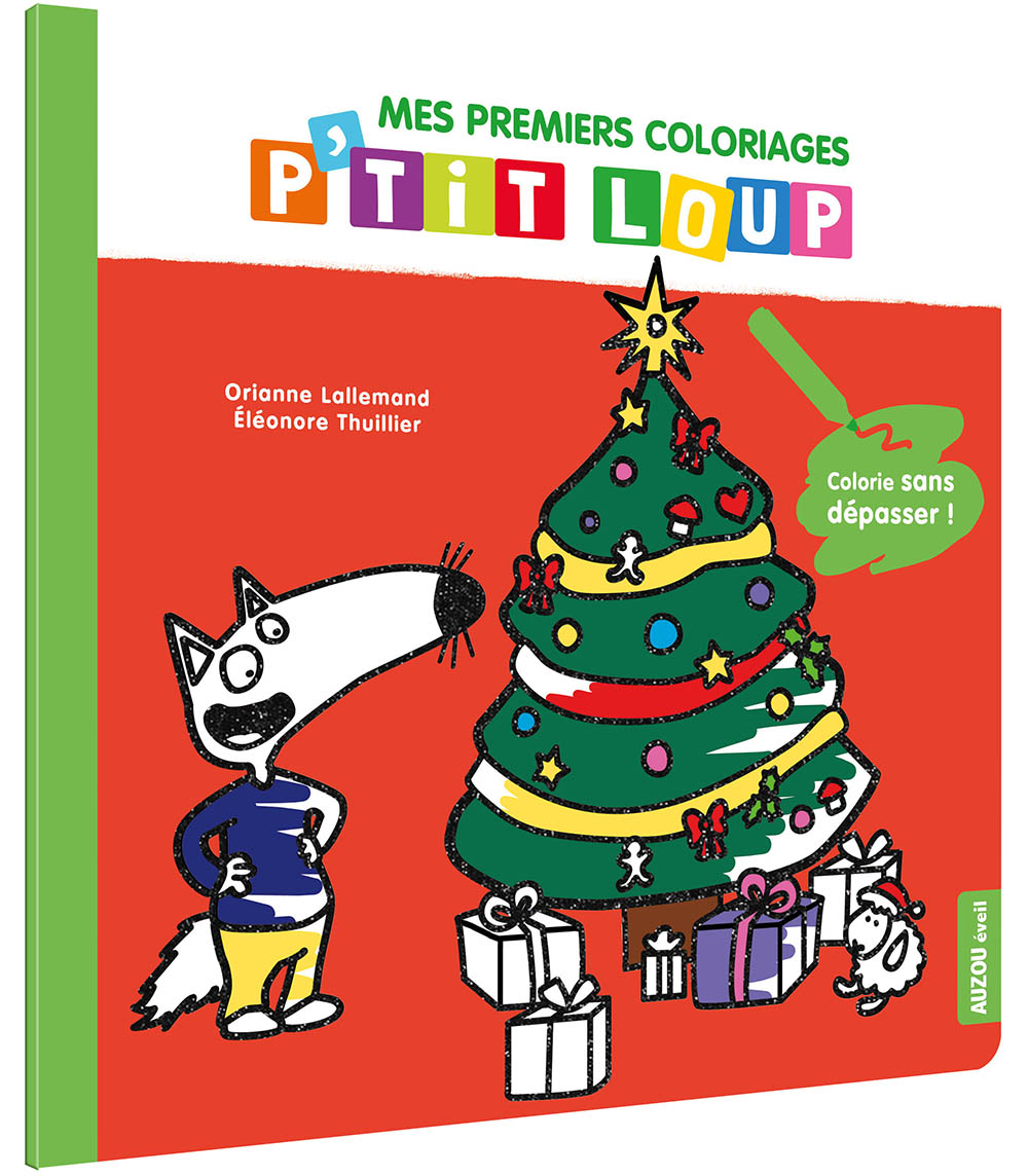 Mes Premiers Coloriages P'tit Loup - Noël