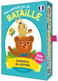 Mon premier jeu de bataille - Animaux du monde