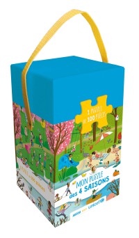 Mon puzzle des 4 saisons avec unicef (coll. boite puzzle)