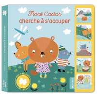 Mes premiers puzzles - Flore castor cherche à s'occuper