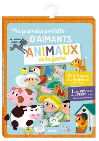 Ma premiere pochette d'aimants animaux de la ferme