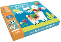 Mon premier coffret d'artiste - Mes tableaux pompons