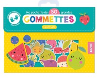 Ma pochette de 50 grandes gommettes - Les fruits