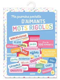 Ma premiere pochette d'aimants - Mots rigolos