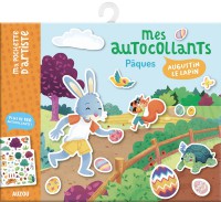 Mes autocollants pâques - Augustin le lapin