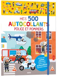 Mes 500 autocollants - Police et pompiers