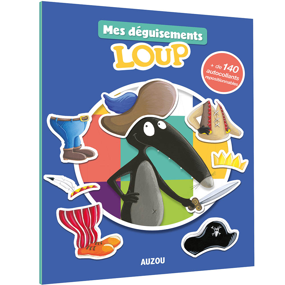 Cahier De Stickers - Mes Déguisements Loup