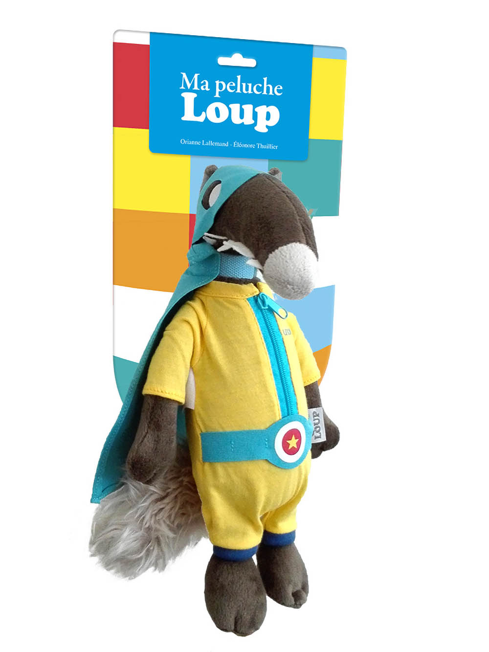 Peluche Du Loup : Super Héro Unicef