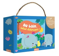 Au bain bébé éléphant !