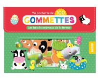 Ma pochette de 100 gommettes - Les bébés animaux de la ferme