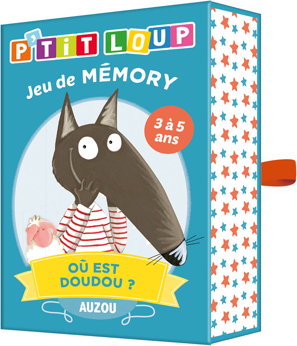 P'tit Loup - Jeu De Mémory - Où Est Doudou ?