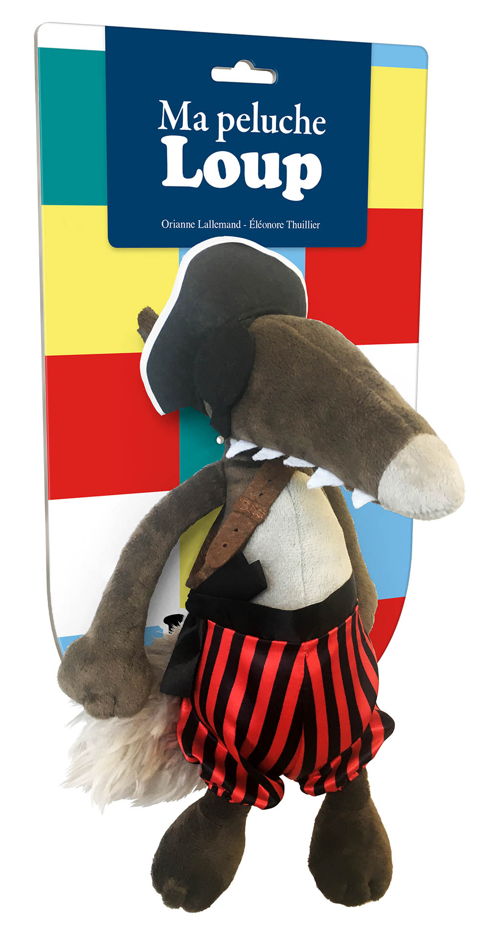 La Peluche Loup Pirate