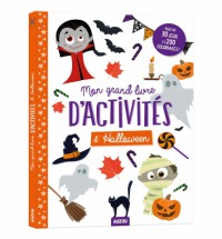 Mon grand livre d'activités d'halloween