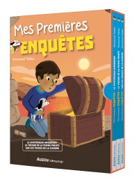 Coffret bibliothèque 3 (tomes 7/8/9) mes premieres enquetes