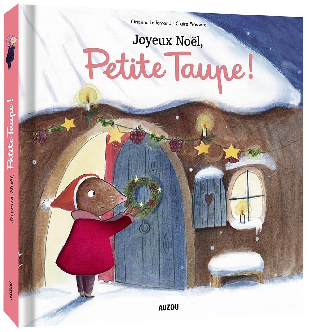 Joyeux Noël, Petite Taupe - Tout-Carton À Toucher