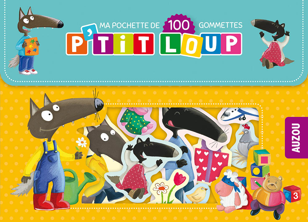 Ma Pochette De 100 Gommettes P'tit Loup