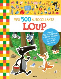 Mes 500 autocollants - Loup