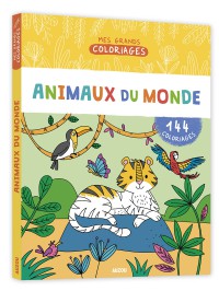 Mes grands coloriages - Les animaux du monde