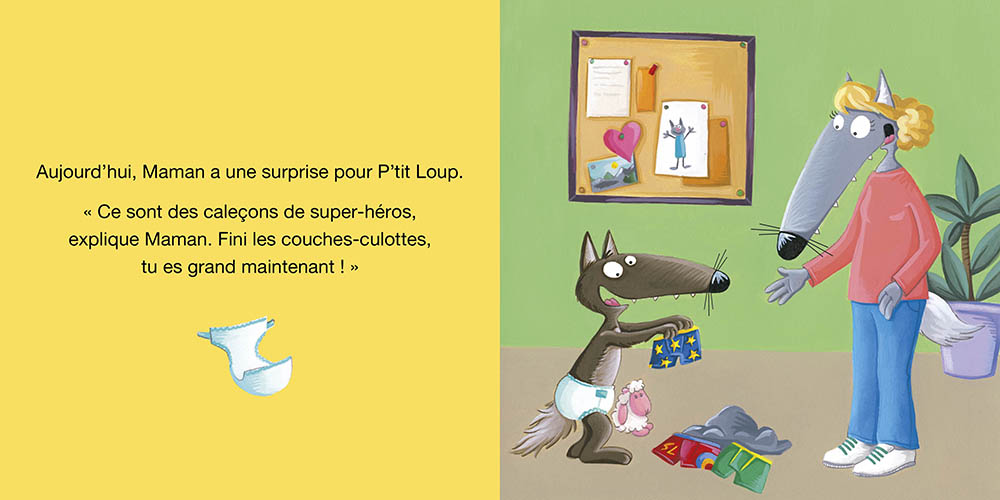 P'tit Loup Ne Met Plus De Couches - Ne