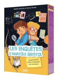 Coffret bibliothèque 1 (tomes 1/2/3) Les enquêtes d'Anatole Bristol