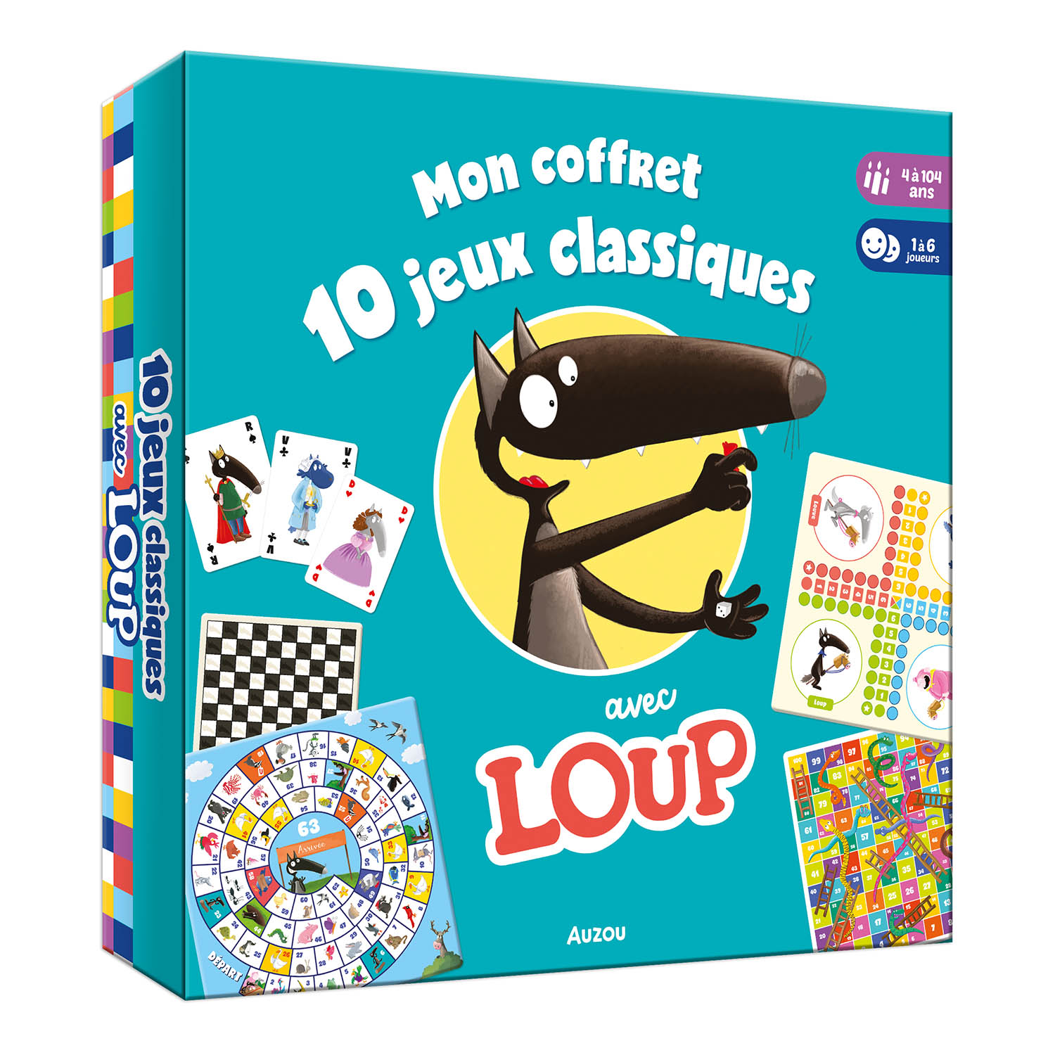 Mon Coffret 10 Jeux Classiques Avec Loup