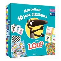 Mon coffret 10 jeux classiques avec loup